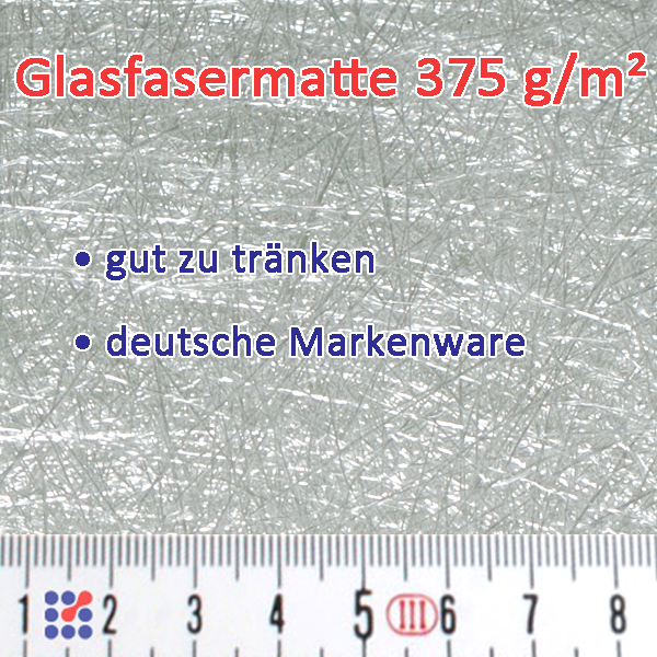 10kg GFK Polyesterharz + 8m² Glasfasermatte 450g/m²